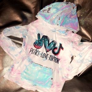 Custom youth TikTok hoodie
